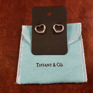 Elsa Peretti Open Heart Stud Earrings